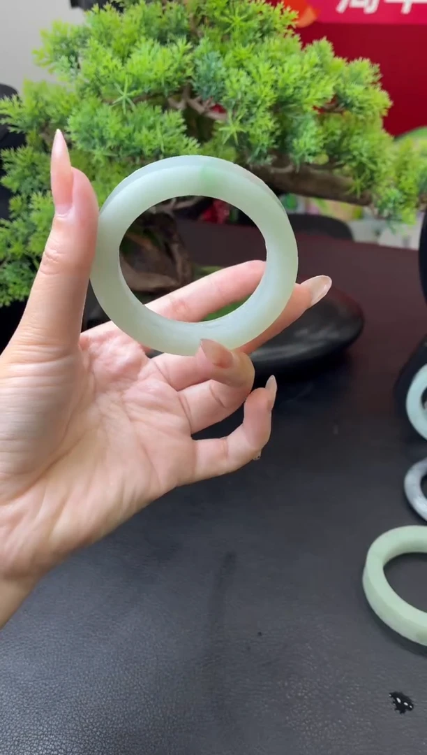 未镶嵌手镯定制翡翠定制手镯 51-53