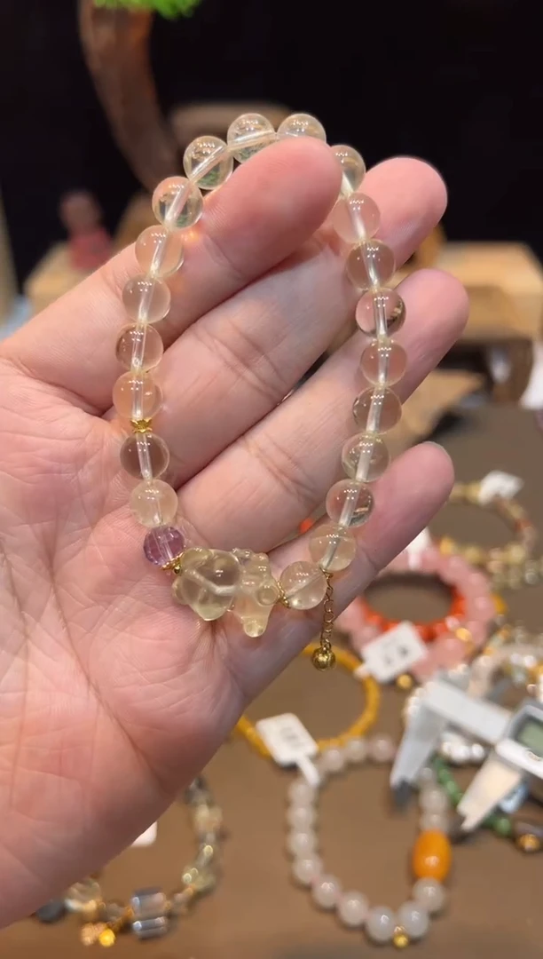 未镶嵌手链水晶手饰@@E6581