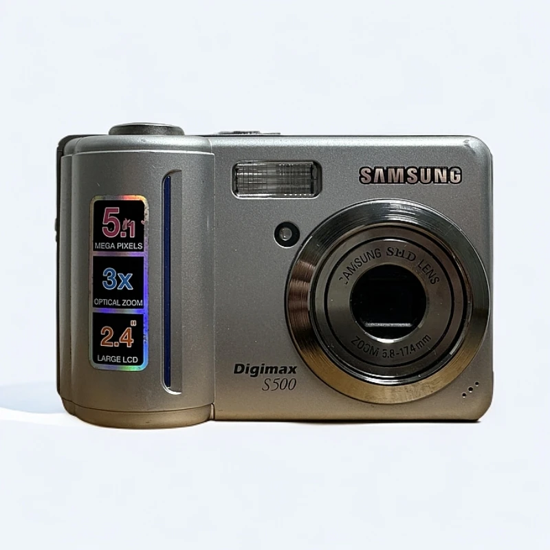 95新 Samsung/三星 S500银清冷CCD数码相机