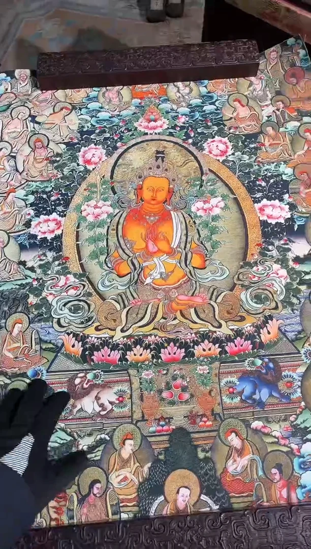 卷轴画天天的唐卡tk160