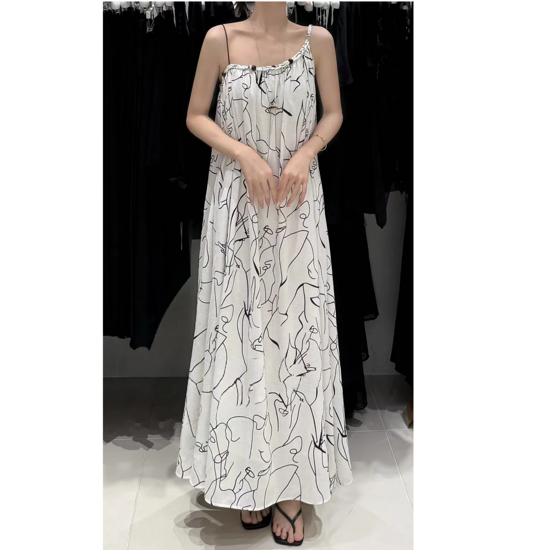 GUIMIN 度假风吊带裙 T2551
