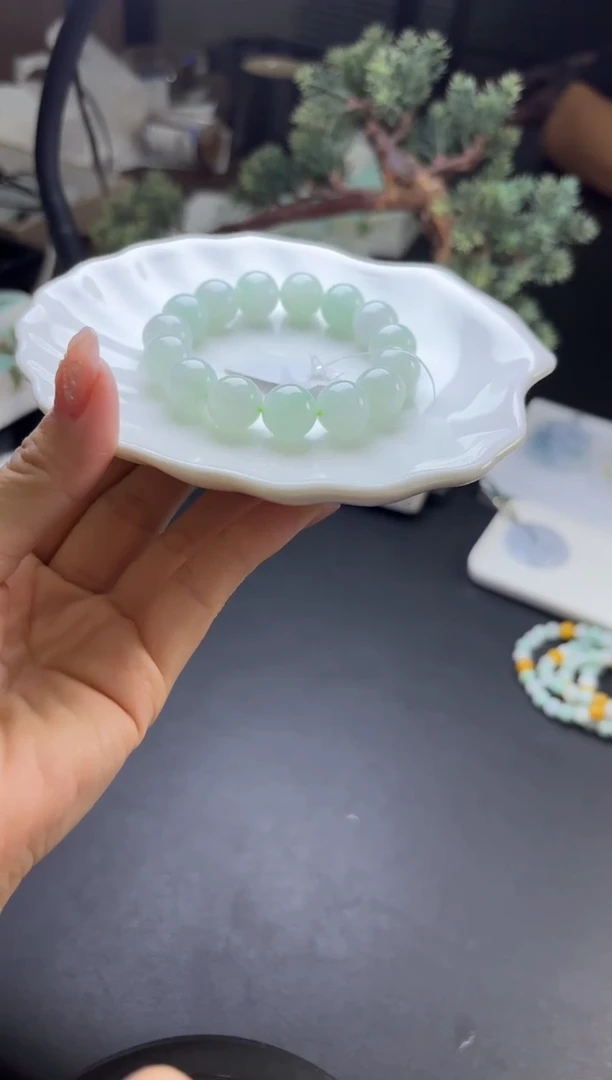 未镶嵌挂件翡翠发一件手串CH136