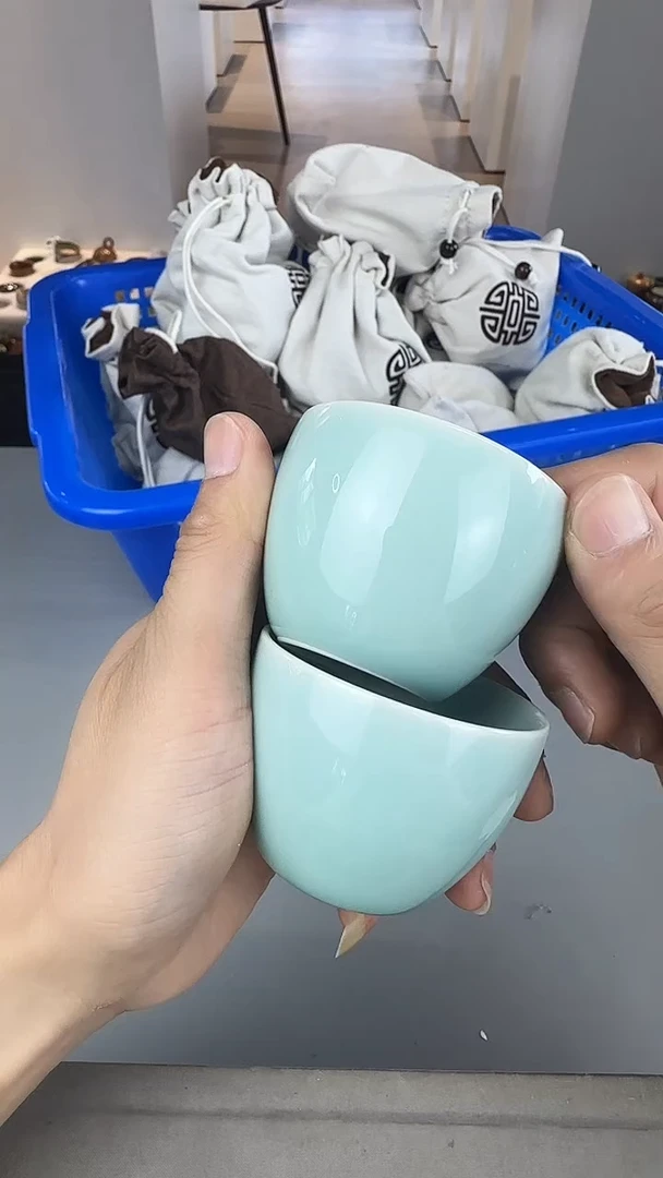龙泉窑青瓷手工茶器包邮不带礼盒