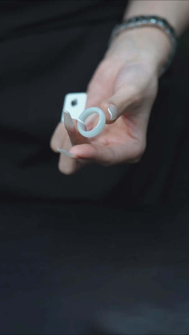 未镶嵌戒指和田玉HD40117白玉戒指---17.9