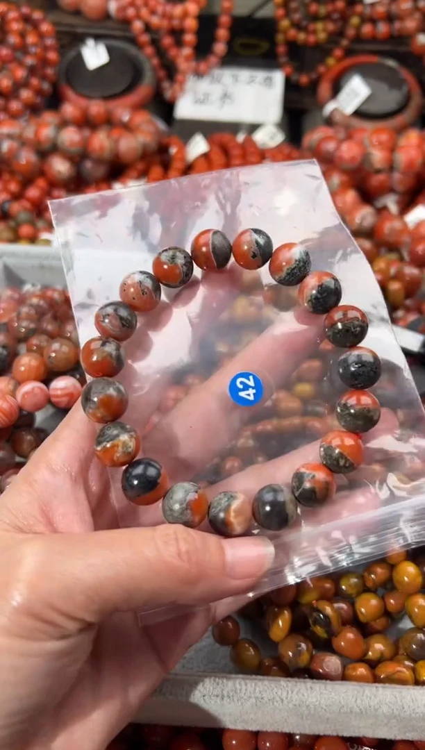 未镶嵌手串南红玛瑙12+