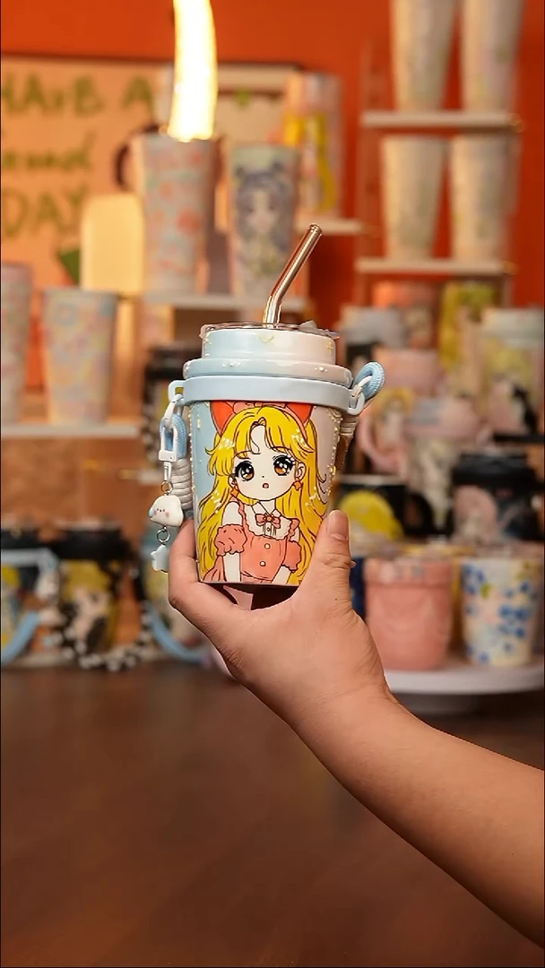 (玉泥）景德镇手工手绘文创陶瓷杯