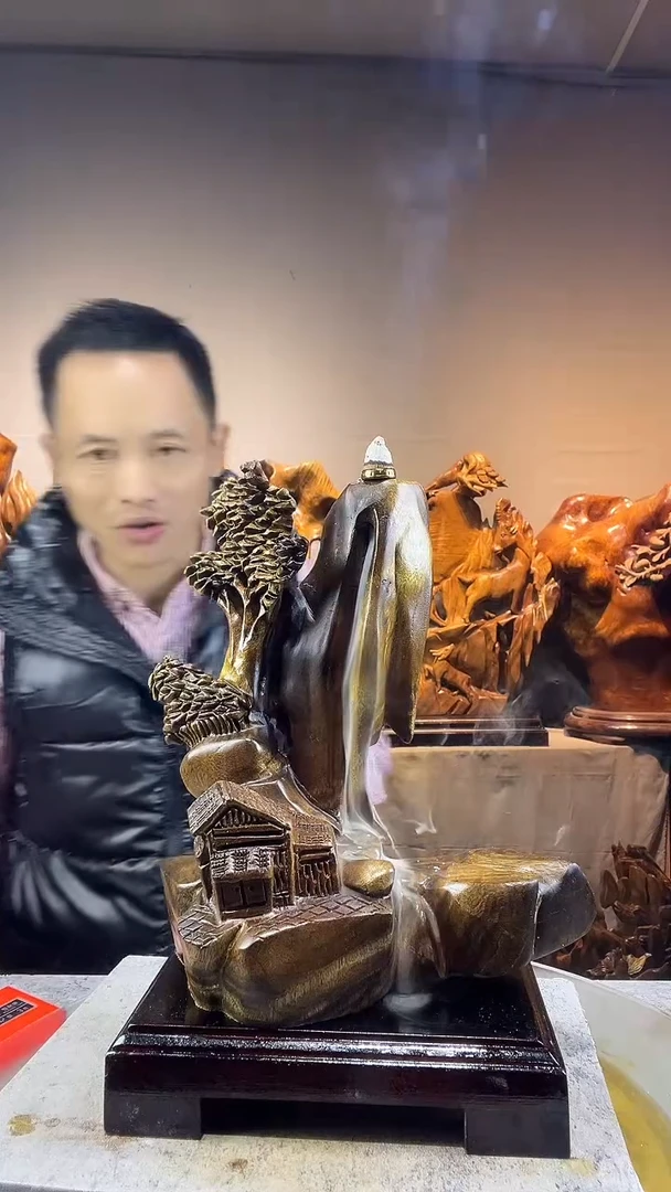 金丝楠用****8小叶桢楠随行摆件41