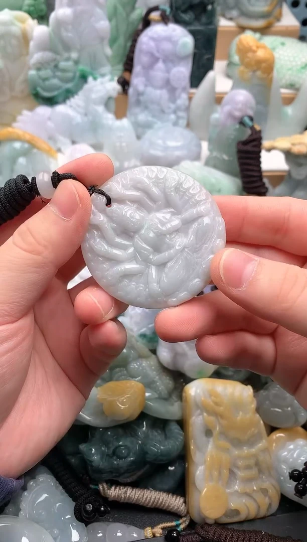 吊坠(不含链)未镶嵌翡翠1