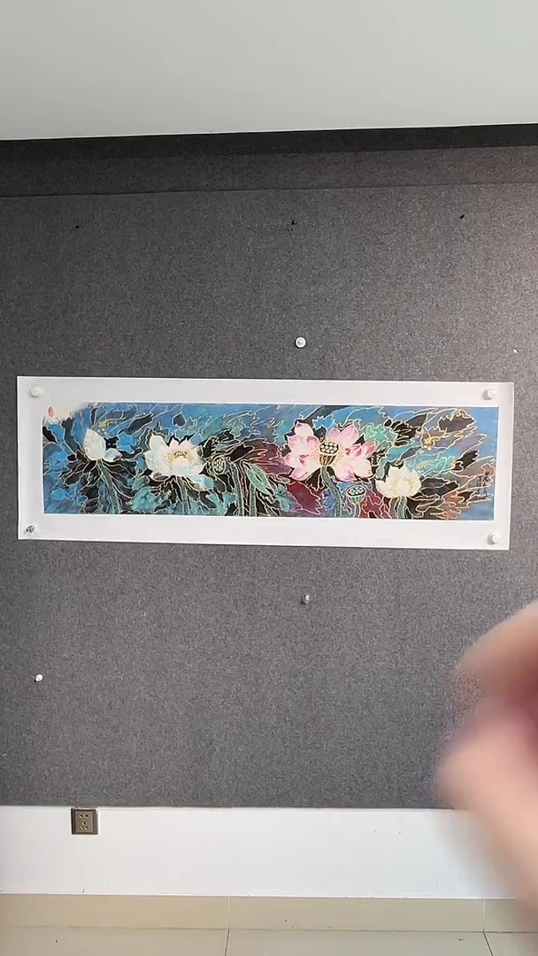 国画段益雄老师四尺对开