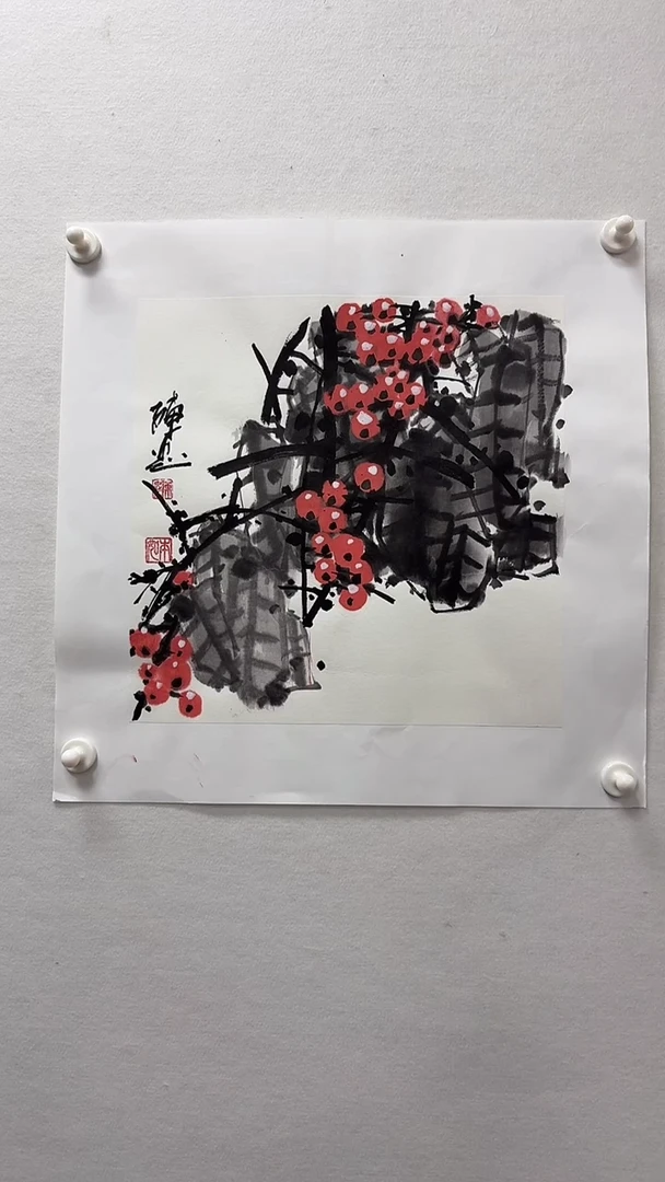 国画湖社-C忠-国画
