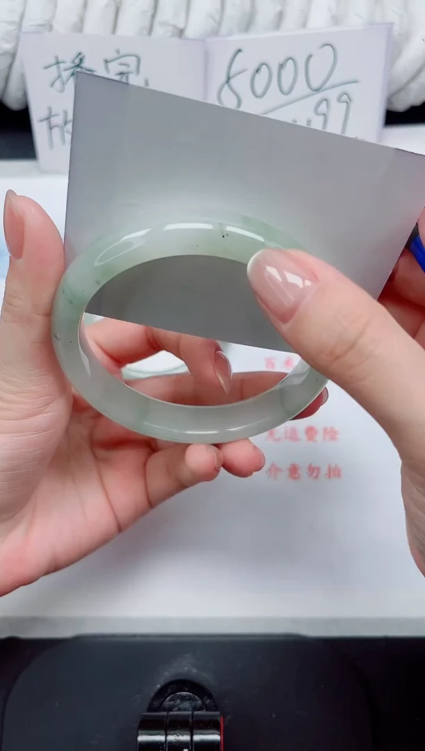 【闪购商品】石英质玉手镯未镶嵌153#63.1