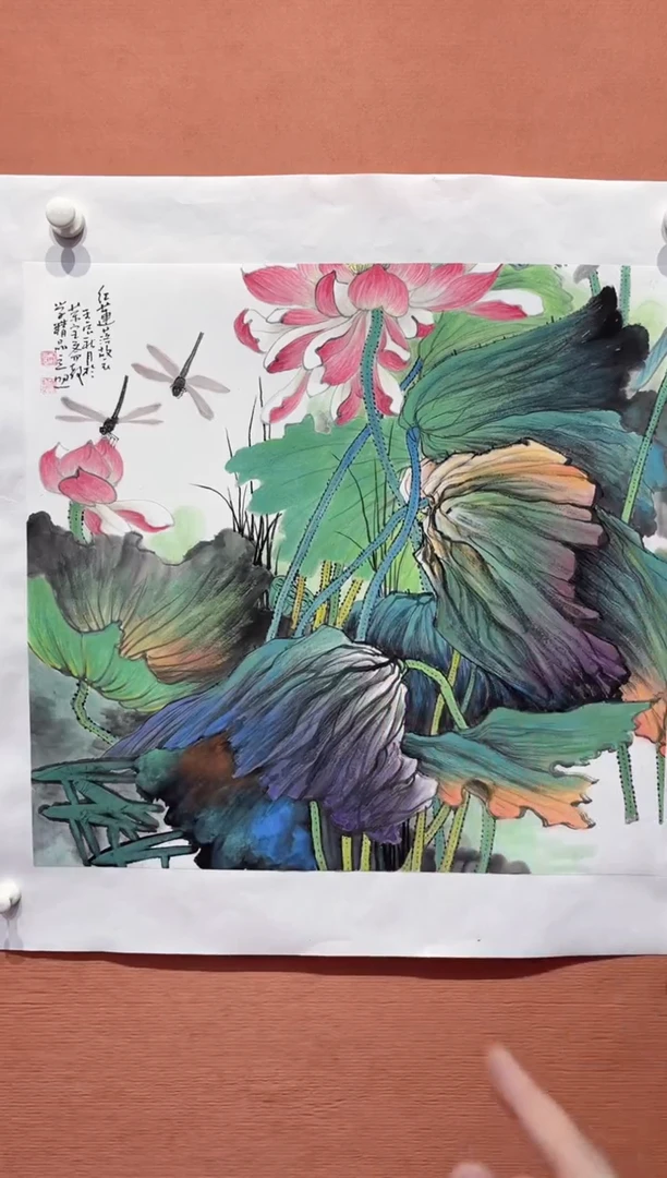 国画师立照老师国画作品