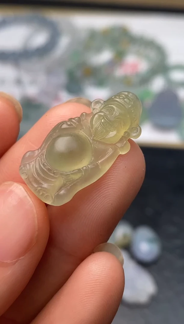 定制翡翠未镶嵌翡翠毛货多样性发货发一个