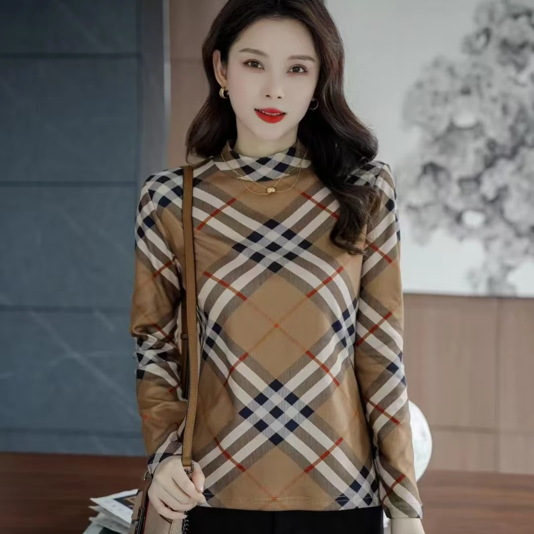 秋冬时尚新款加绒打底衫-1229(自主品牌)