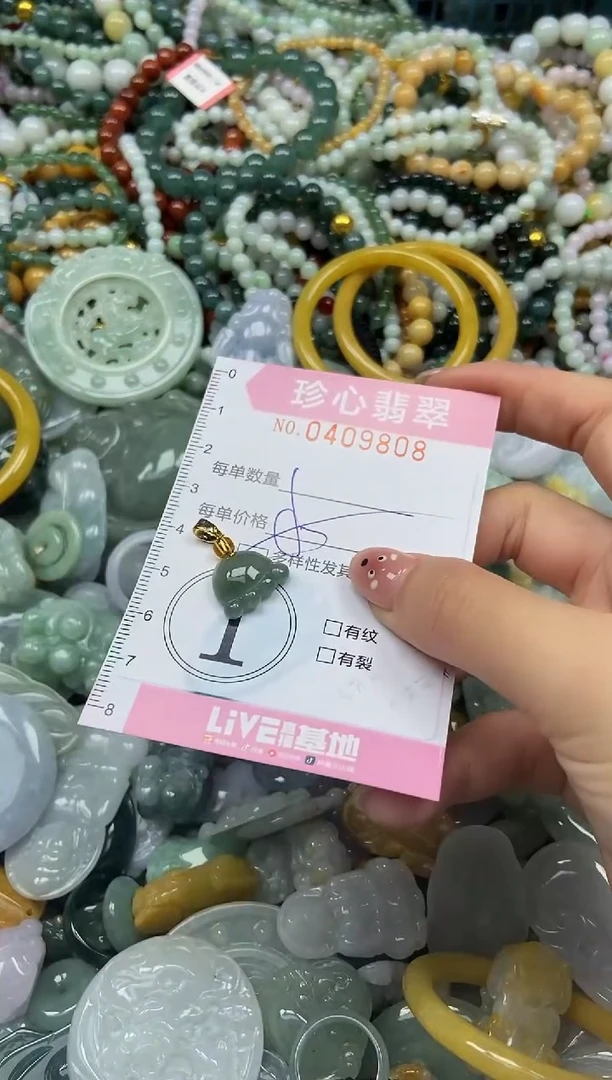 颈饰未镶嵌翡翠闪购0409808