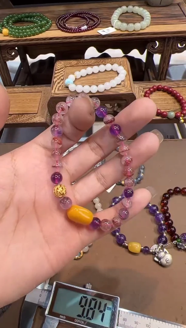 【闪购商品】水晶手串未镶嵌@@手饰