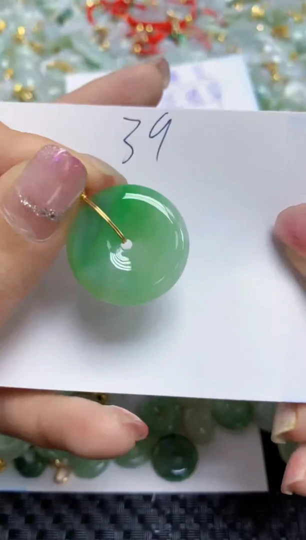 【闪购商品】翡翠颈饰合金天然A货翡翠