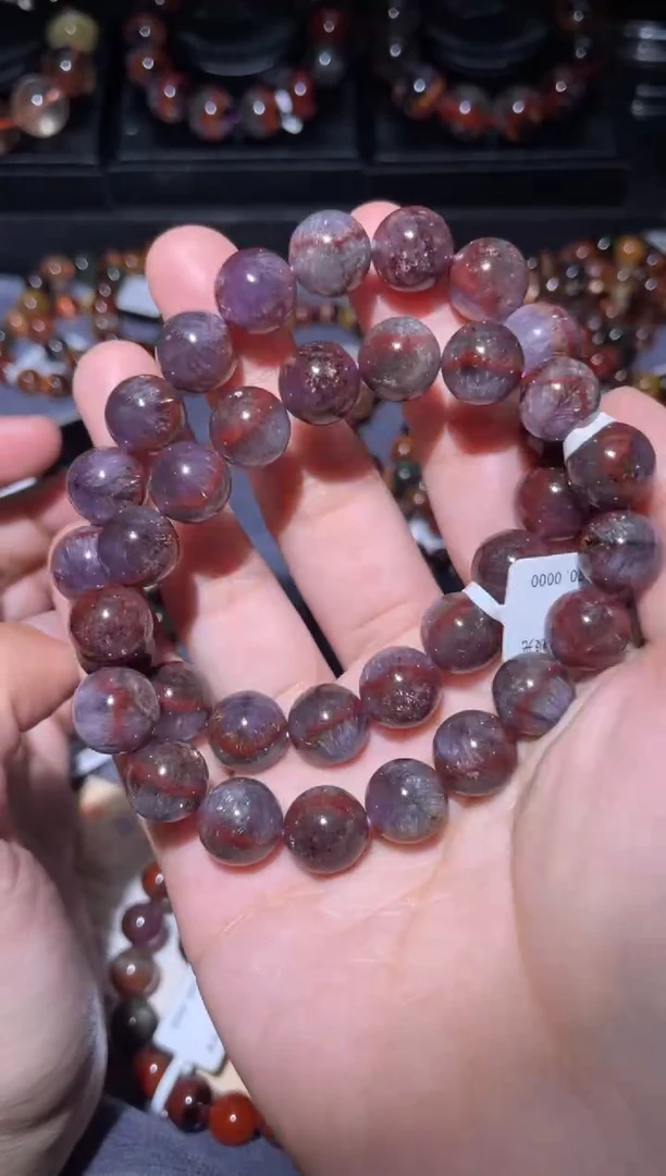 【闪购商品】水晶手链未镶嵌极光单圈11mm多样性发其一