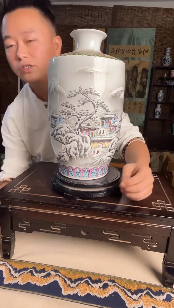 摆件瓷景德镇陶瓷摆件B348