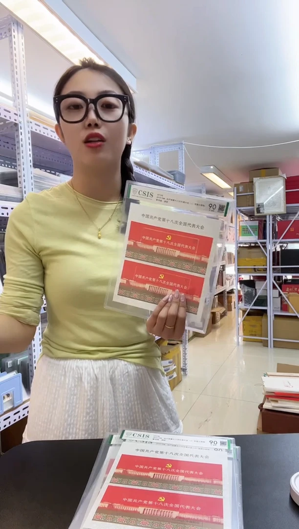 十八大双连体小型张