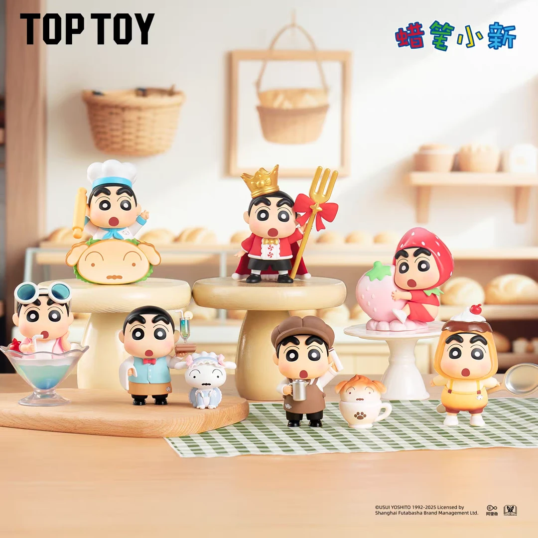 【TOPTOY】蜡笔小新 美味春日部摆件盲盒 正版授权