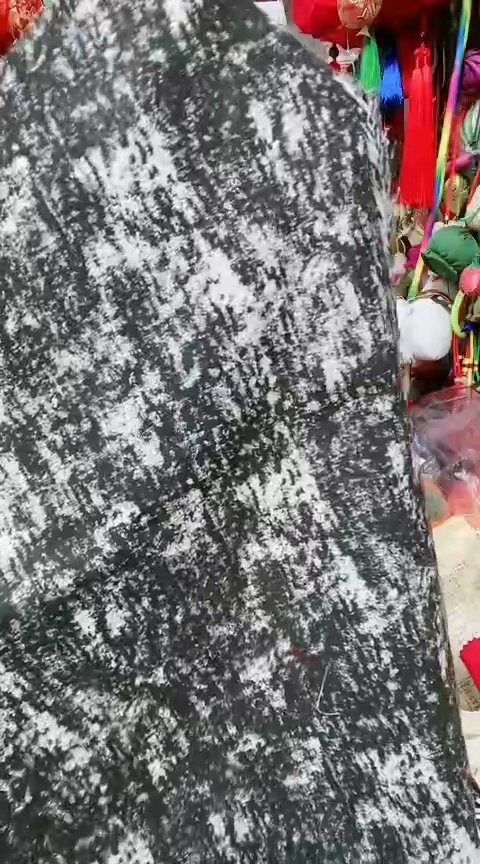 棉棉麻黑色晕染45*45