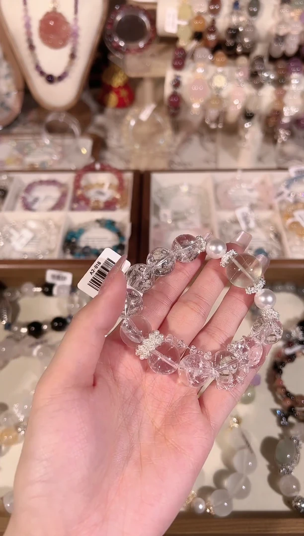 【闪购商品】水晶手链未镶嵌天然水晶 多样性发货发其一 颜色微差