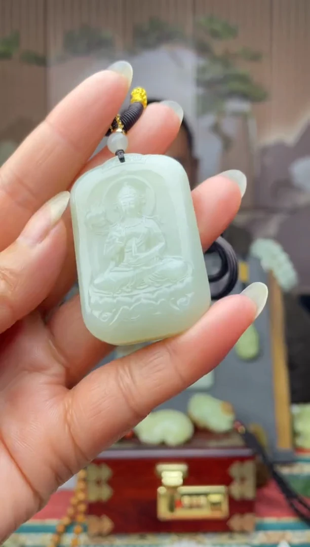 未镶嵌和田玉挂件拍一发一