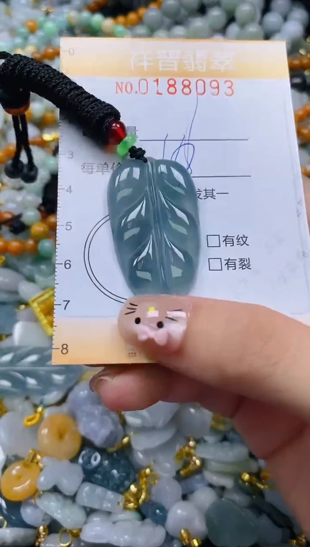 翡翠未镶嵌颈饰闪购0188093