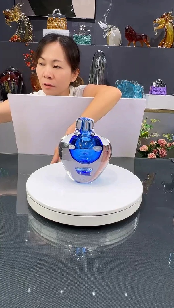 琉璃水晶琉璃摆件1个