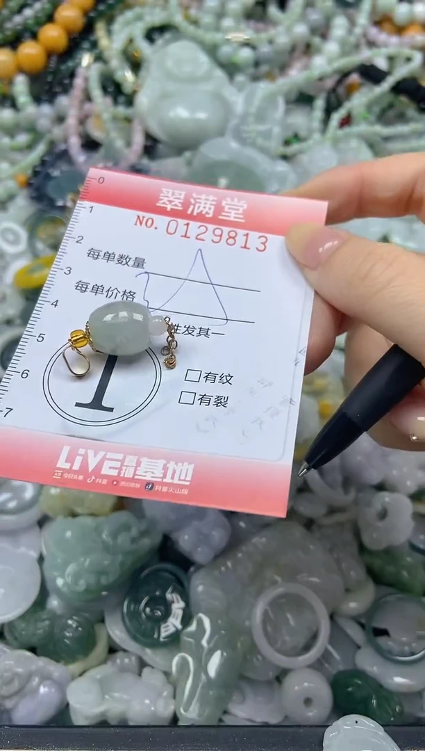颈饰未镶嵌翡翠闪购0129813