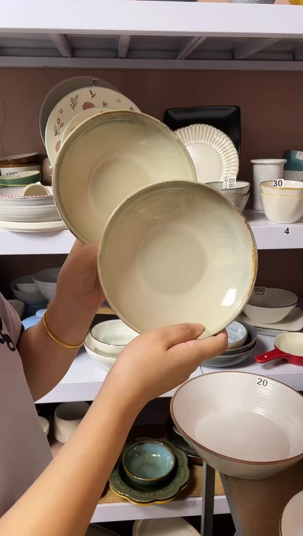 瓷微瑕（2个装）韩式宽口碗