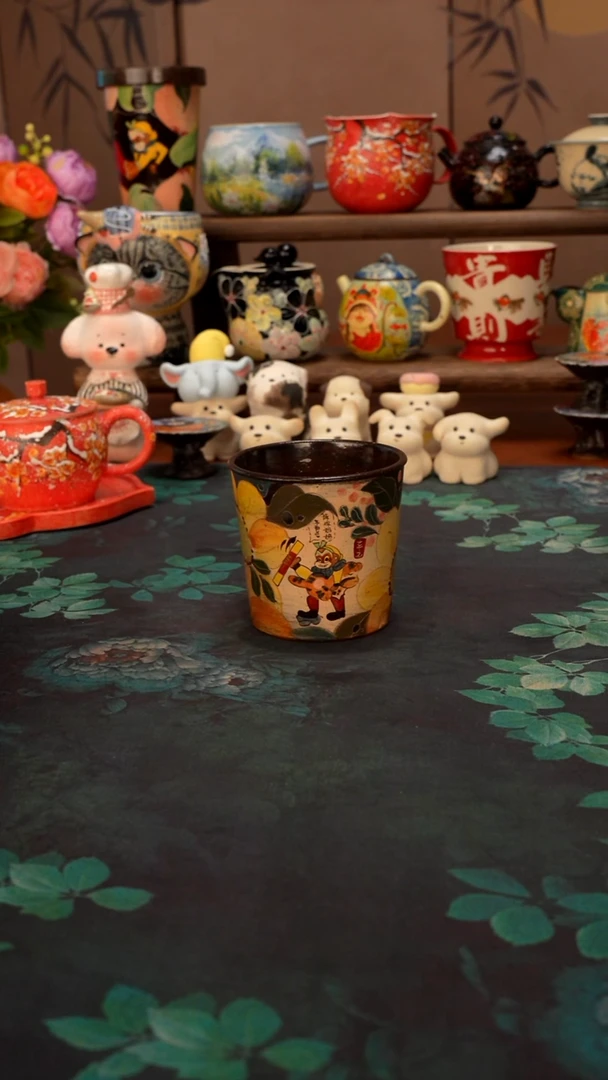 玄之  悟空打虎手握杯