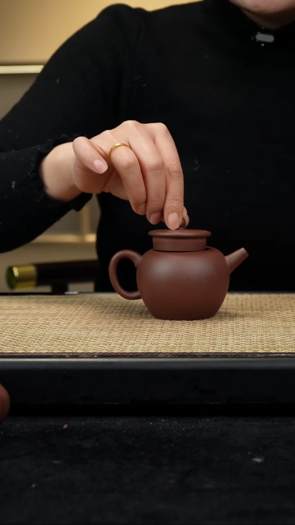 【闪购商品】紫砂茶壶底槽清小苹果