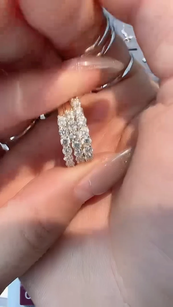 【闪购商品】钻石戒指/指环18K金镶嵌多样性发一