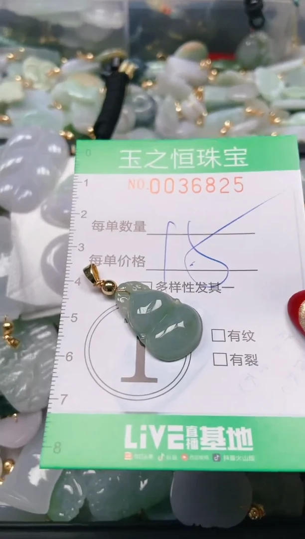 【闪购商品】翡翠颈饰未镶嵌闪购0036825