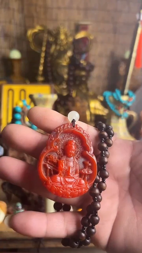 吊坠滴血莲花菩提所见即所得