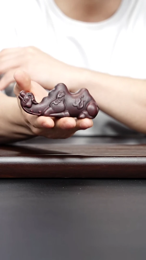 茶壶紫砂全手工茶宠 紫泥骆驼