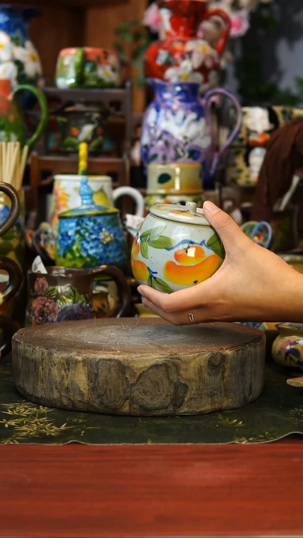 花瓶/杯子/碗微瑕87景德镇手工高温釉下彩