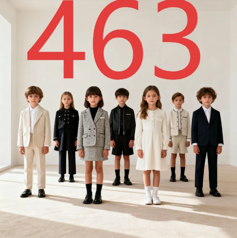 AA 编码463 女童2025童装冬季新款时尚真毛领鹅绒服YMR4SU077