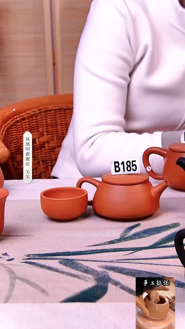 【闪购商品】凤凰印建水紫陶壶完品放漏复烧石瓢/185