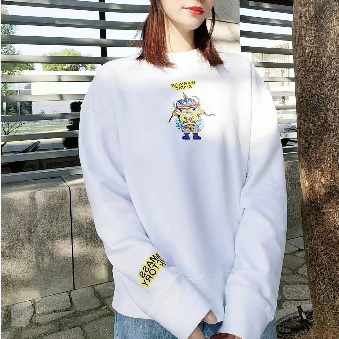 {专柜}商场同款2025春新款宽松潮流卡通印花休闲长袖卫衣5300746