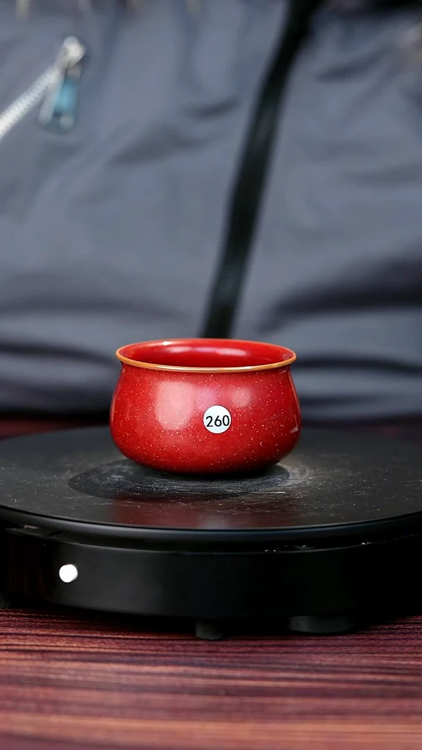 260#陈亚龙一级品原矿钧瓷钱袋杯