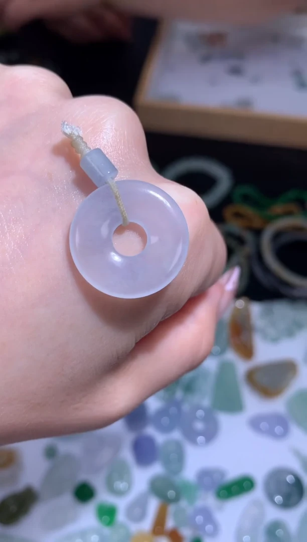 未镶嵌定制翡翠甜甜圈