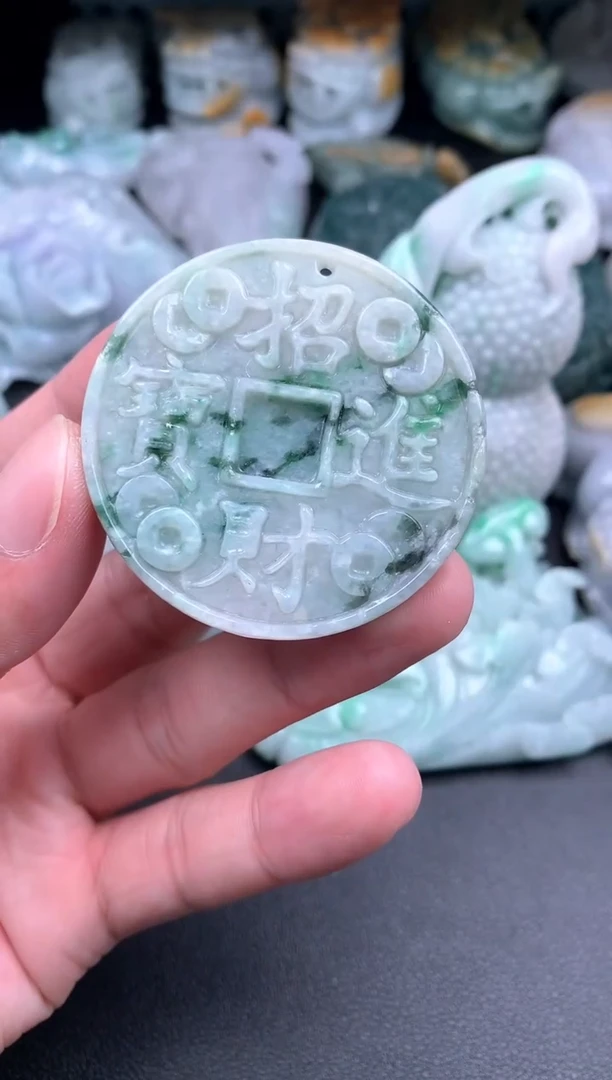 吊坠(不含链)未镶嵌翡翠1