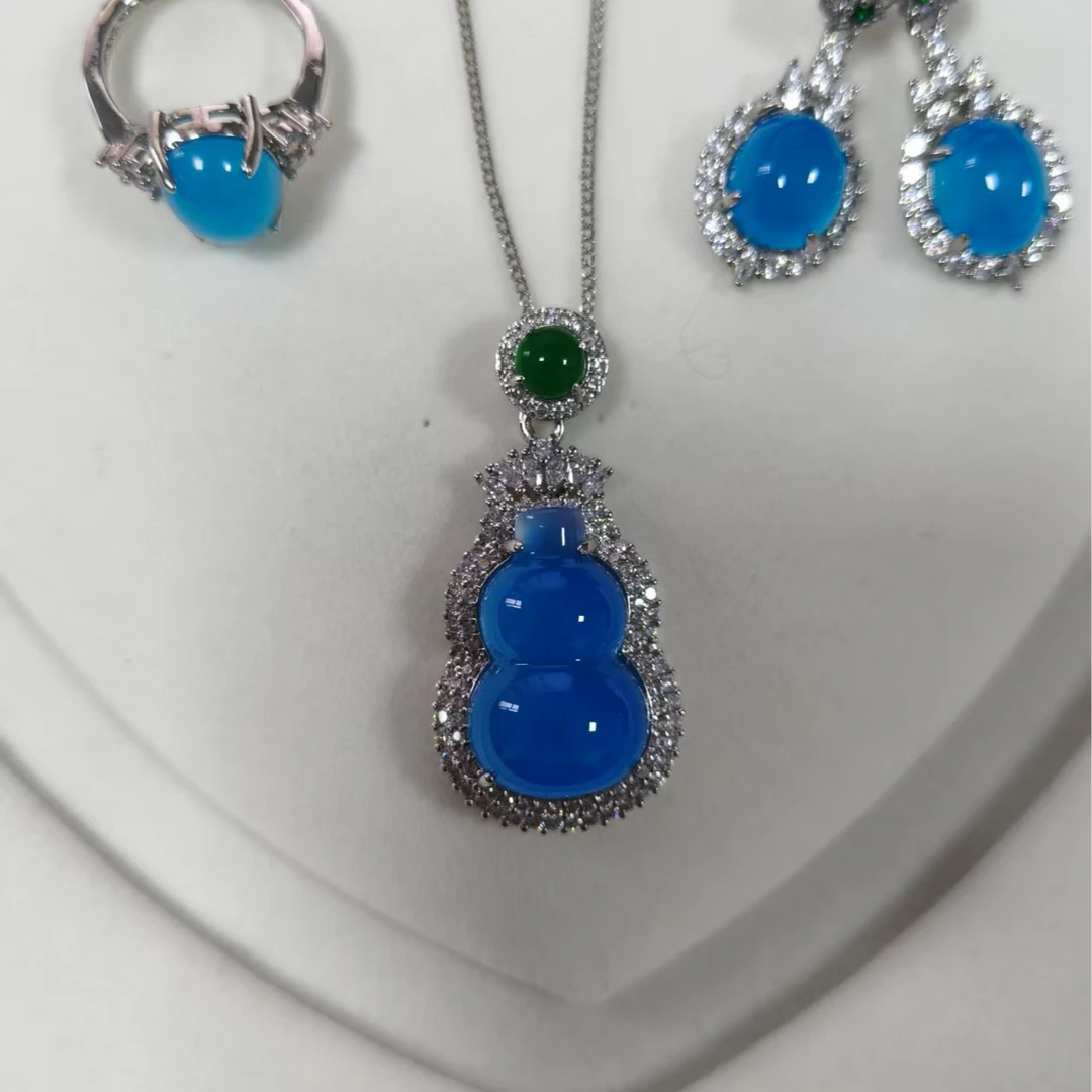 （缅甸贸易）高端定制 MY时尚原创项链套装MN06