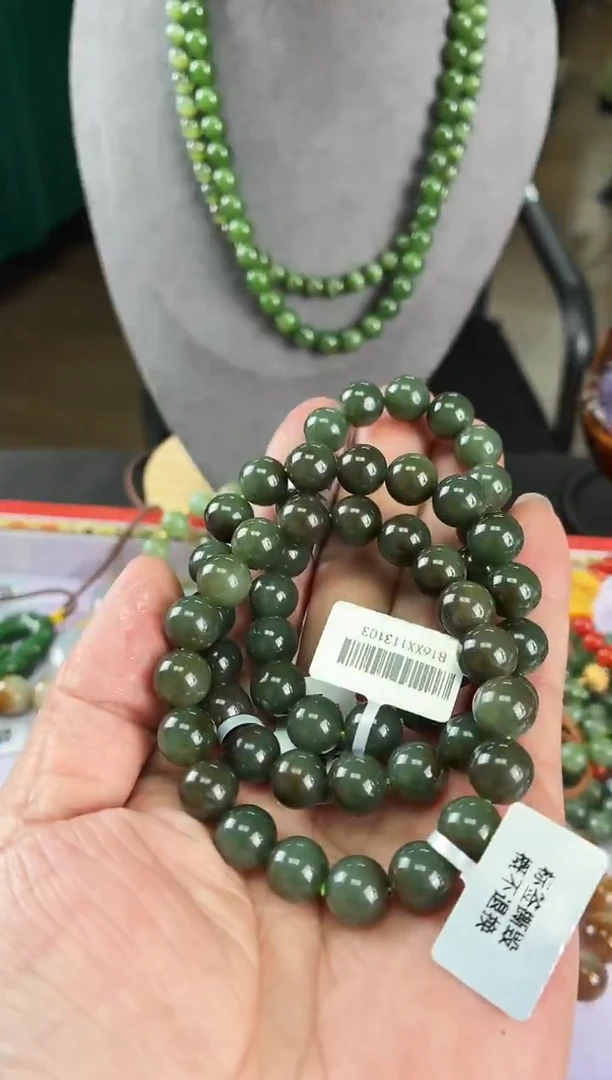 未镶嵌手串和田玉a3-30