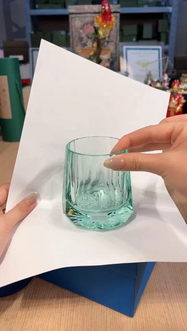 【闪购商品】杯81/Von切面水晶洋酒杯（绿）