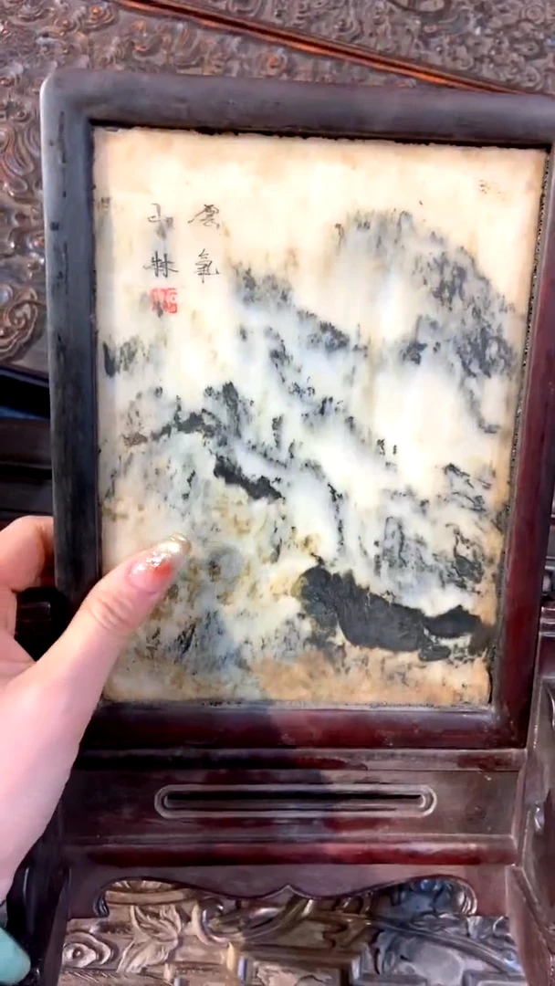 【闪购商品】木紫檀雕刻板一物一拍以直播间为准