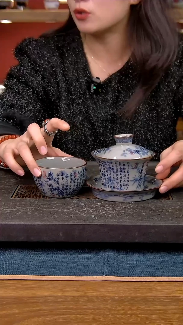 简装家用款2件套 老陶泥开片纹陶瓷茶具